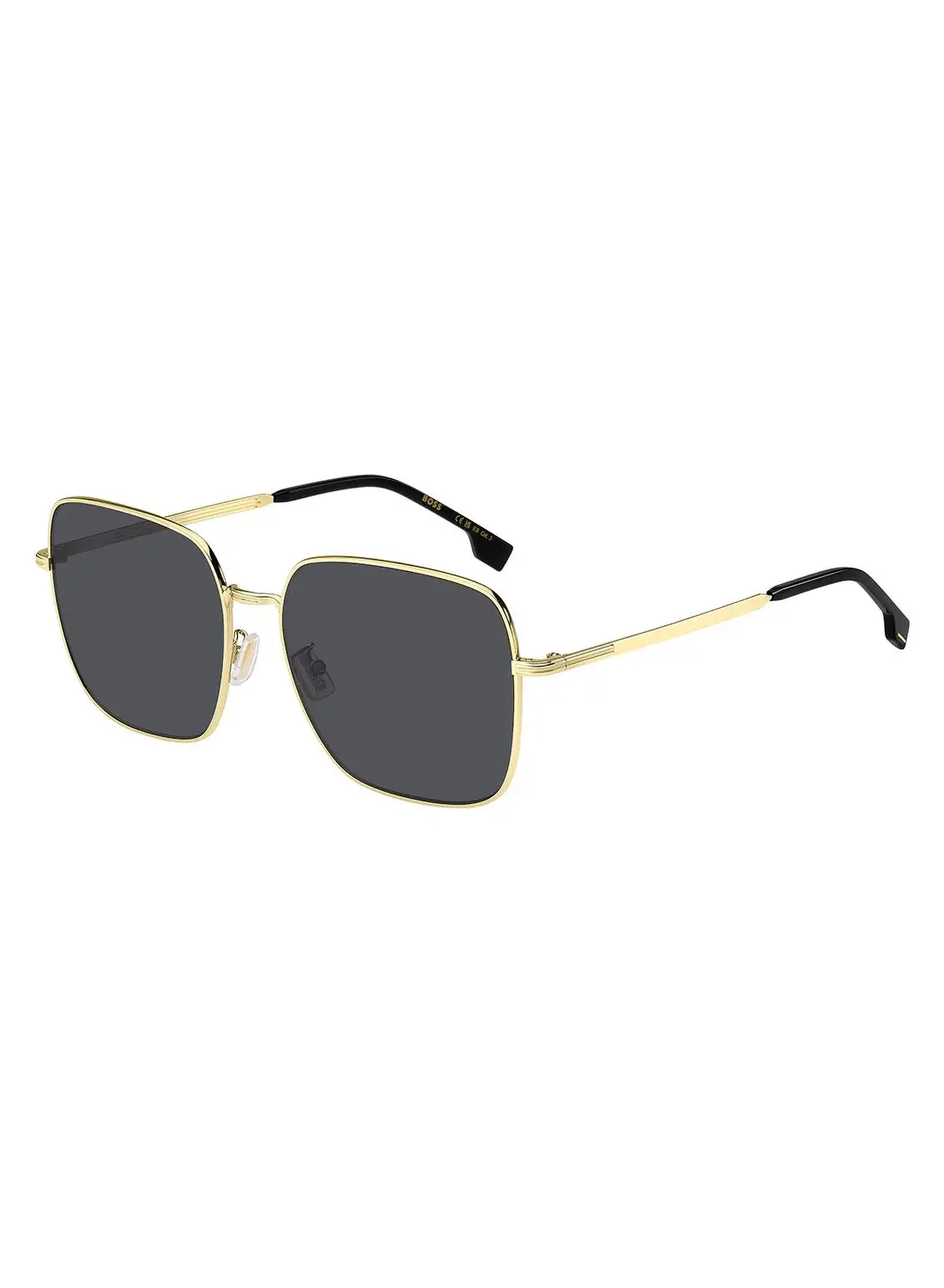 HUGO BOSS Unisex UV Protection Square Sunglasses - Boss 1613/F/Sk Gold Millimeter - Lens Size: 59 Mm