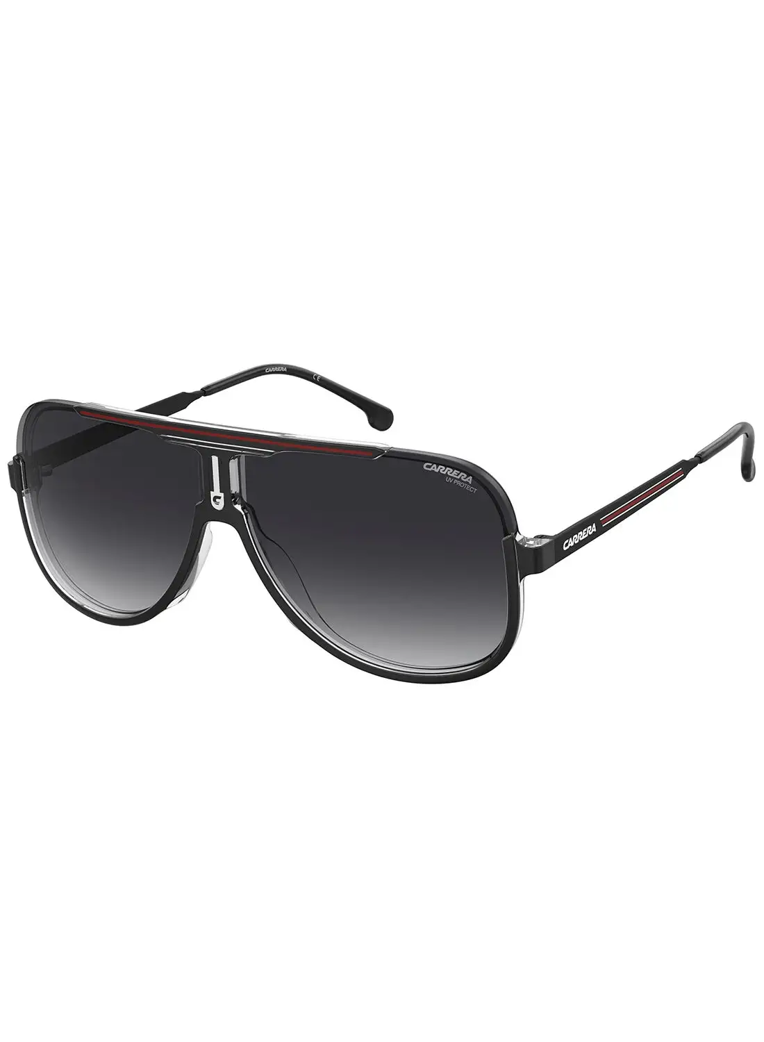 Carrera Men's UV Protection Square Sunglasses - Carrera 1059/S Black Millimeter - Lens Size: 64 Mm