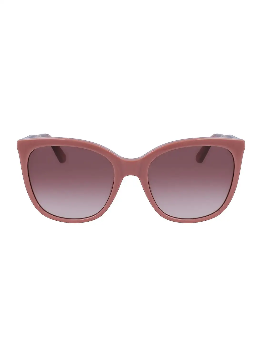 CALVIN KLEIN Women's Rectangular Sunglasses - CK23500S-601-5519 - Lens Size: 55 Mm