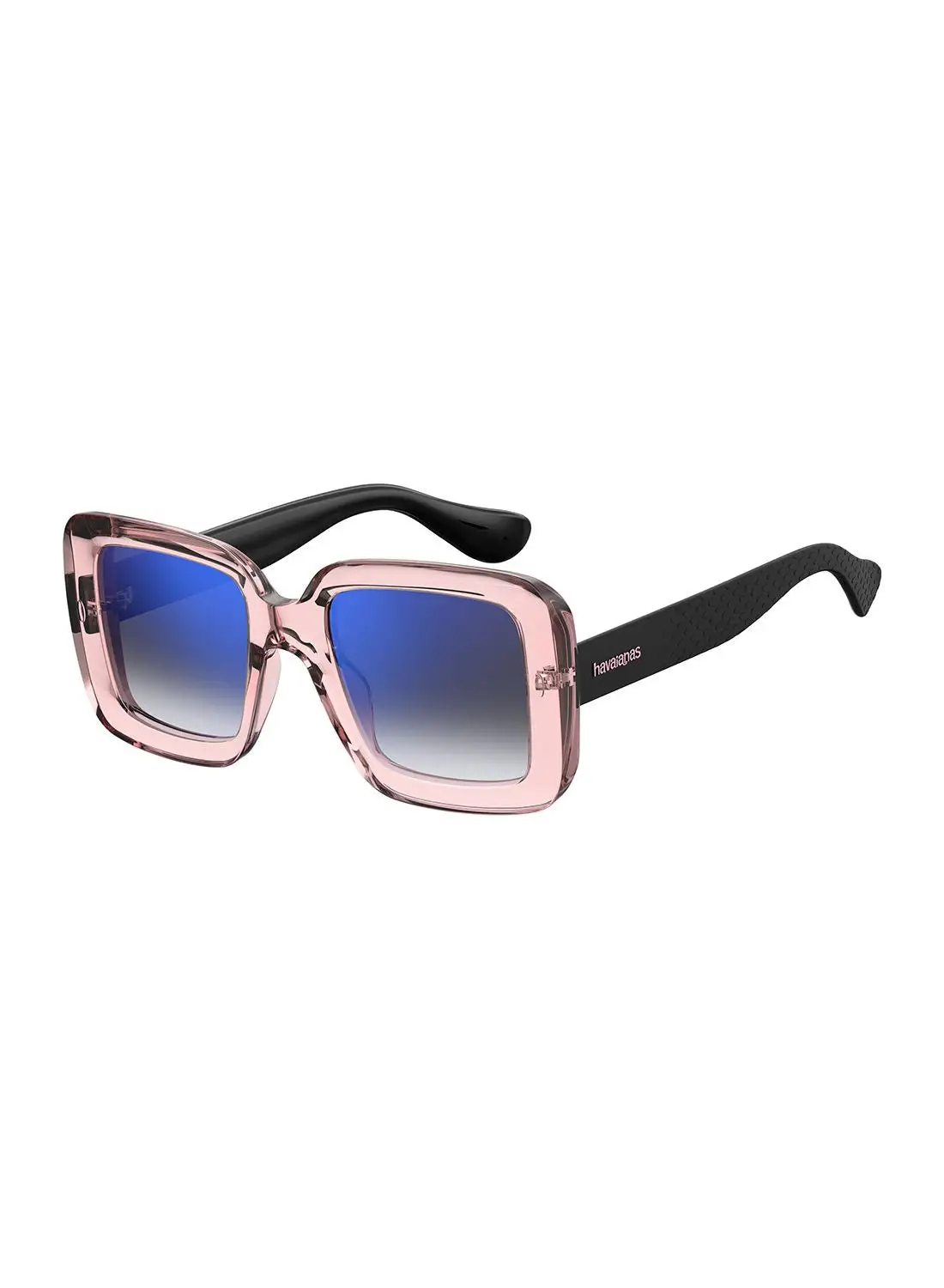 havaianas Women's UV Protection Square Sunglasses - Geriba Pink Blue 53 - Lens Size: 53 Mm