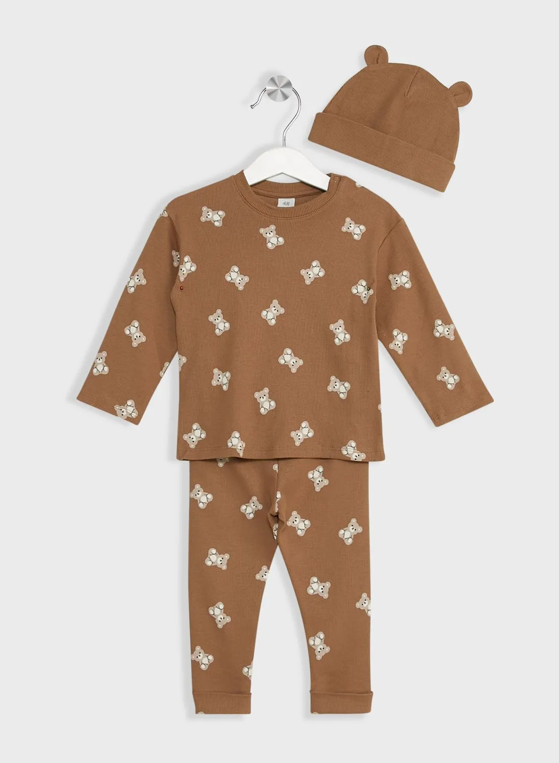 H&M Infant 3 Piece Ribbed Gift Set