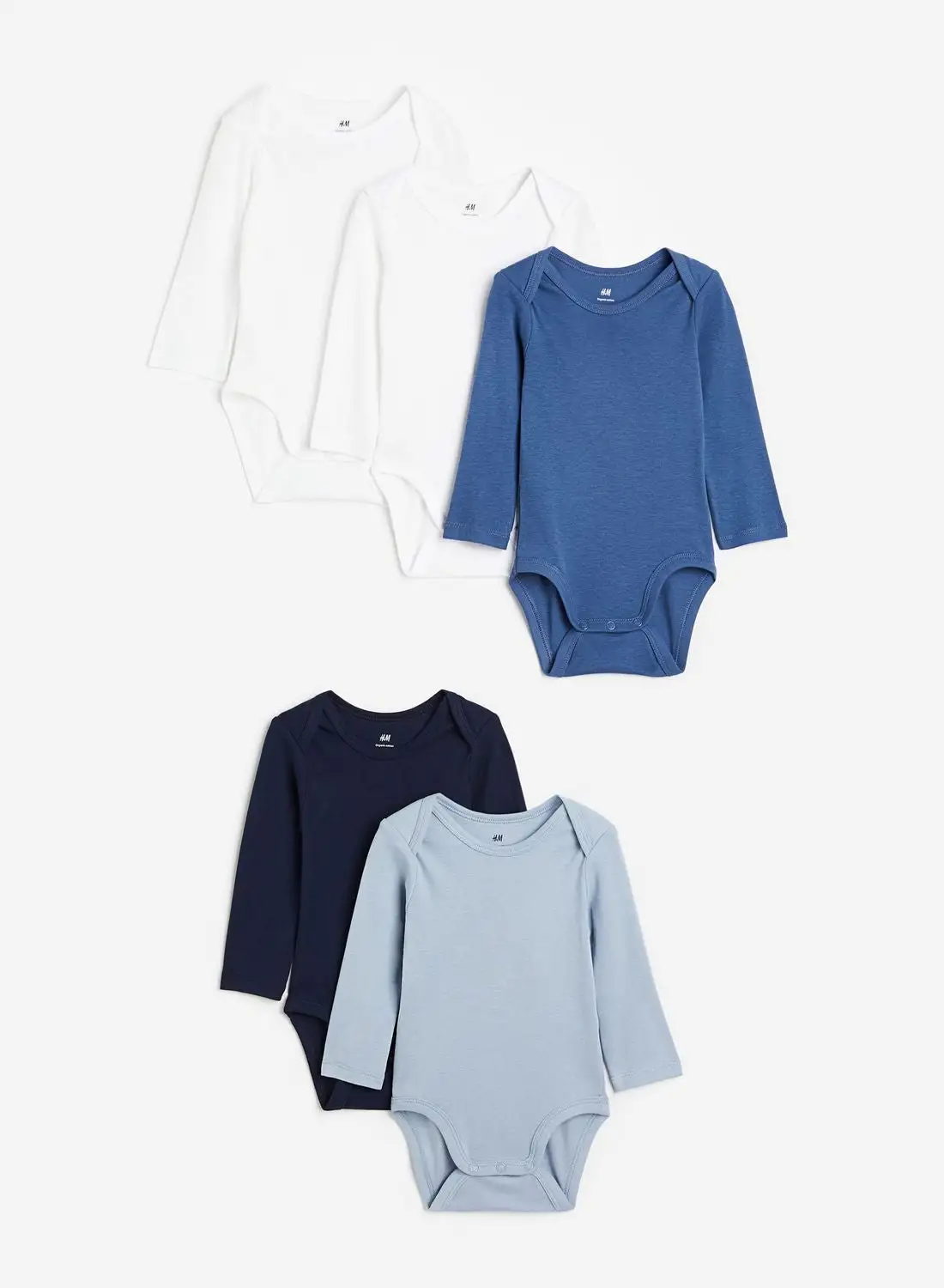 H&M Kids 5 Pack Assorted Bodysuits