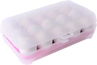 Home Concept 15 Grid Egg Storage Box For Refrigerator