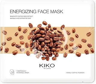 KIKO Milano Energizing Face Mask | Moisturising hydrogel face mask with coffee extract