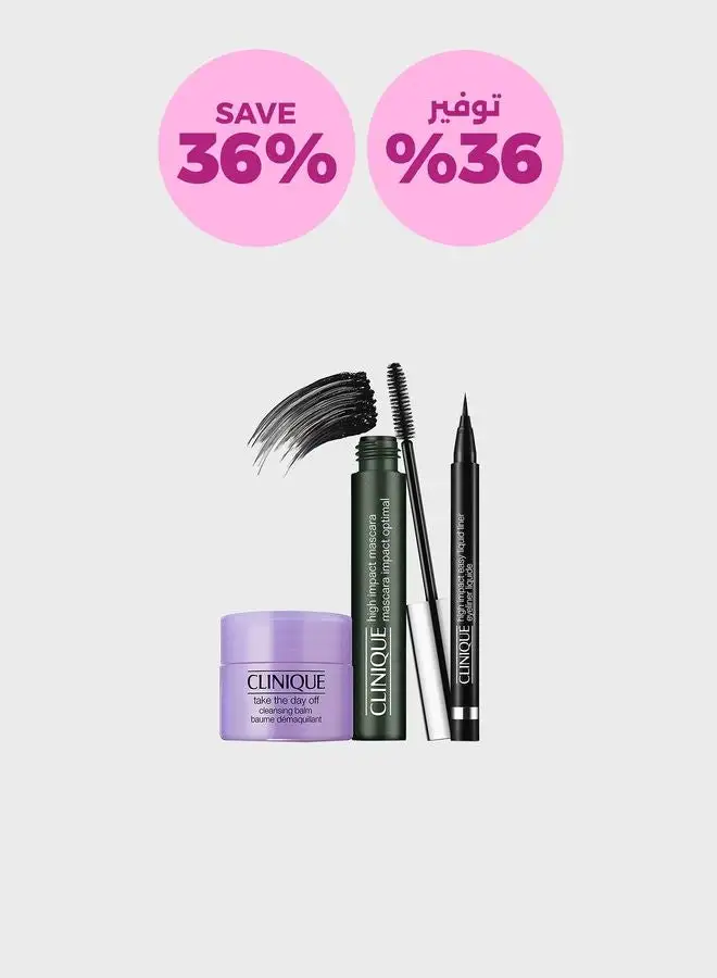 CLINIQUE High Impact Favorites Makeup Set, Savings 36%