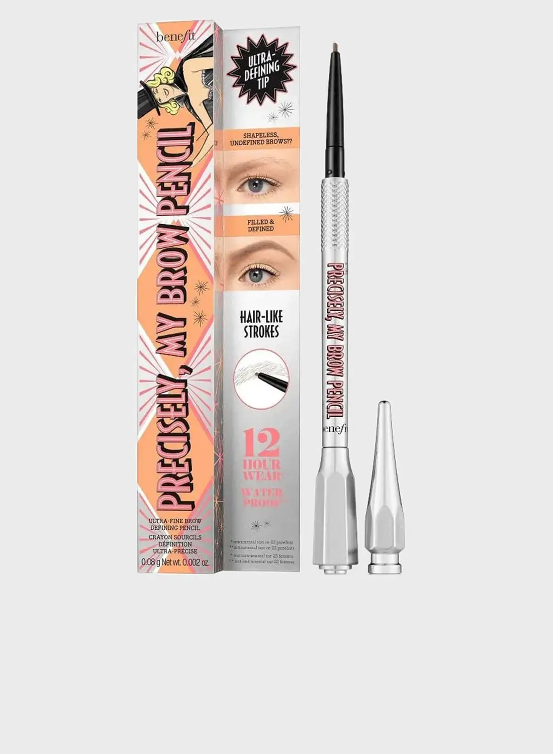 Benefit Cosmetics Precisely My Brow Pencil -cool soft black