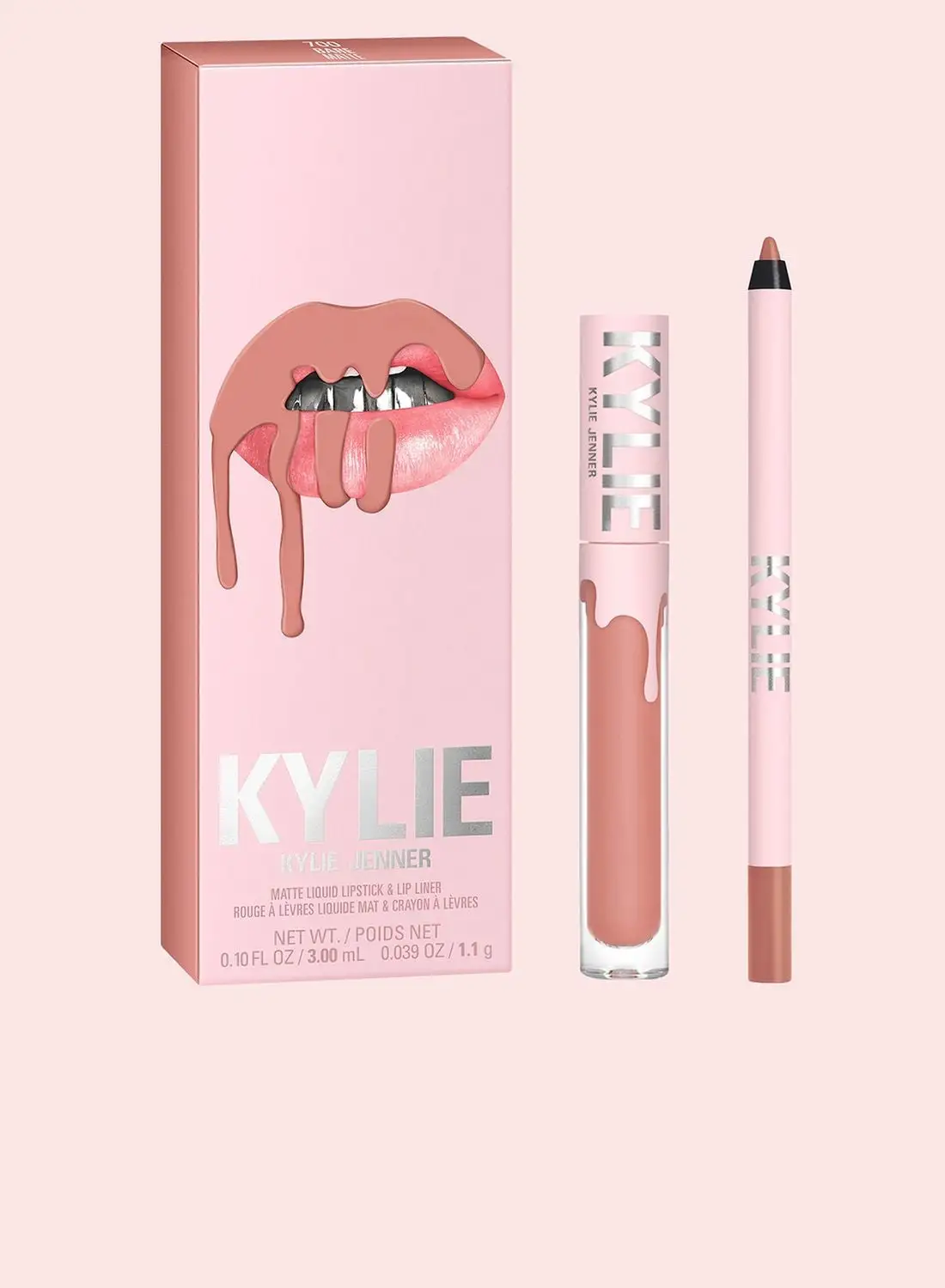 Kylie Cosmetics 2-Pc Matte Lip Kit - 700 - Bare