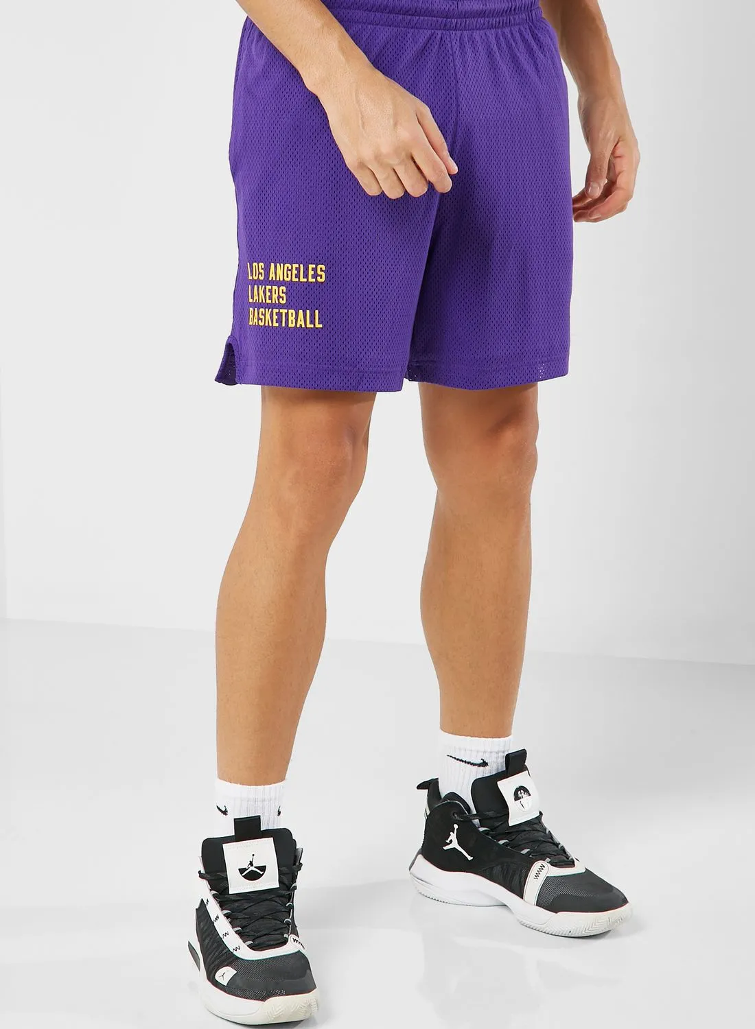 Nike Los Angeles Lakers Openhole Shorts