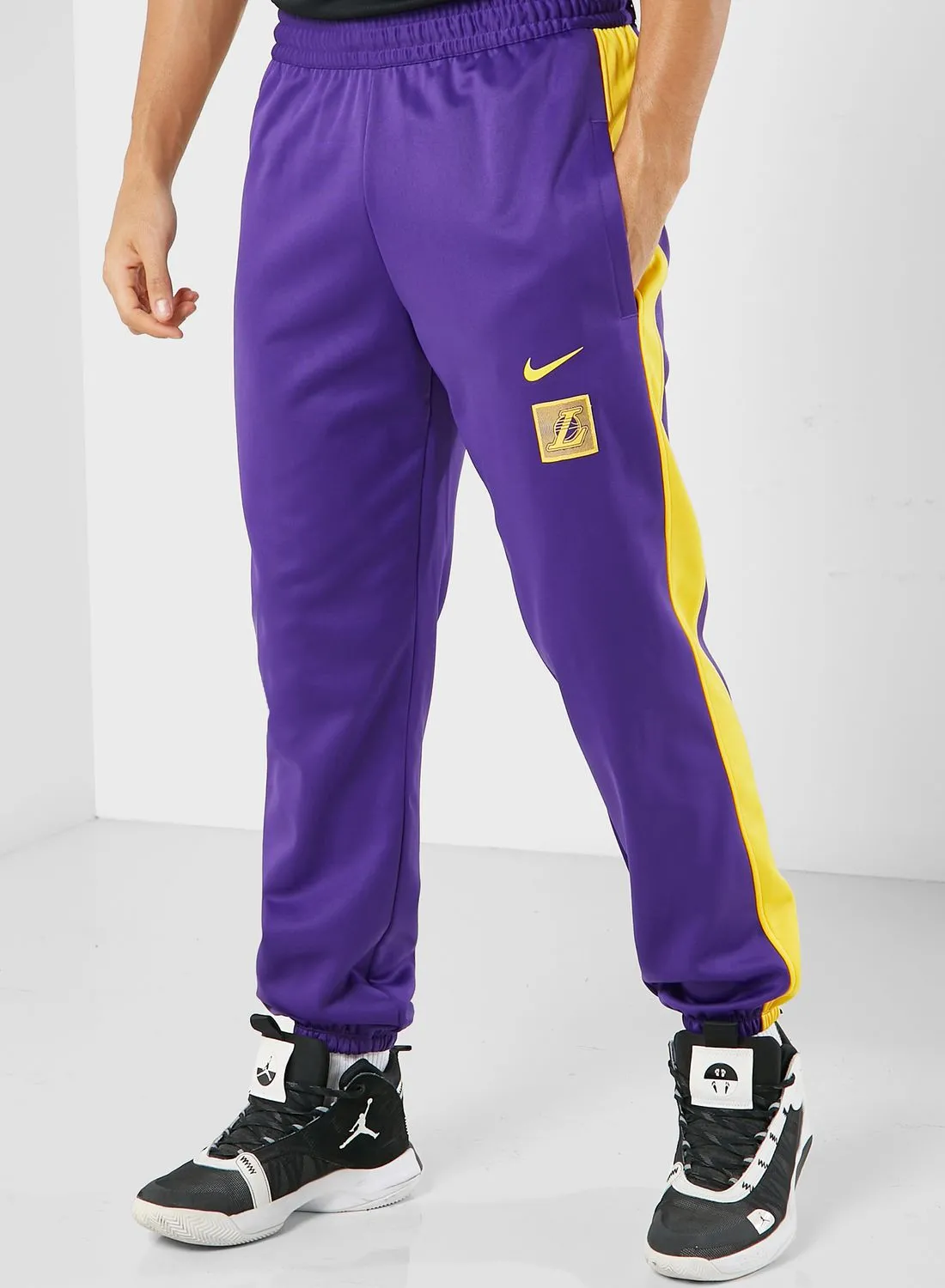 Nike Los Angeles Lakers Thermal Fir Fleece Pants