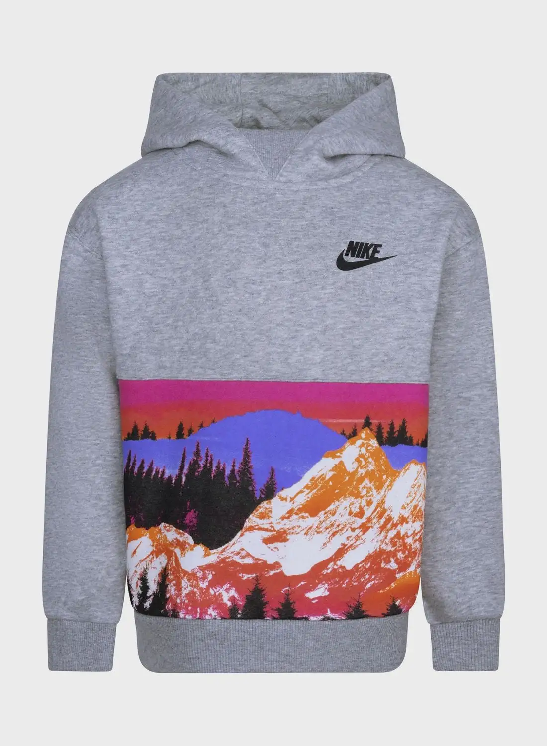Nike Kids Snow Day Fleece All Over Printed Hoodie
