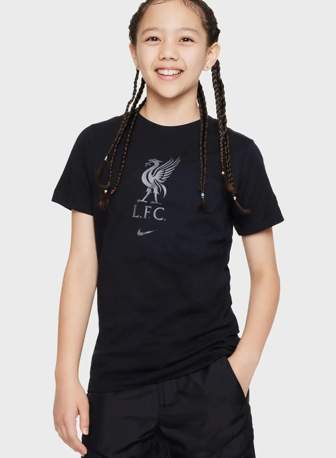 Nike Kids Liverpool Fc Crest T-Shirt