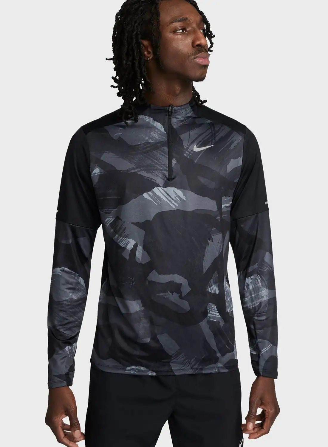 Nike Dri-Fit Element Camo Sweatshirt