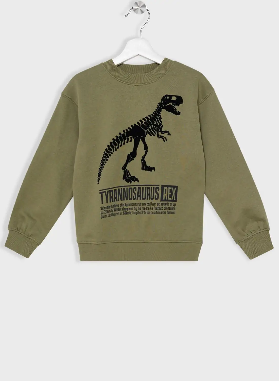 سويت شيرت بطبعة ديناصور للأطفال من H&M