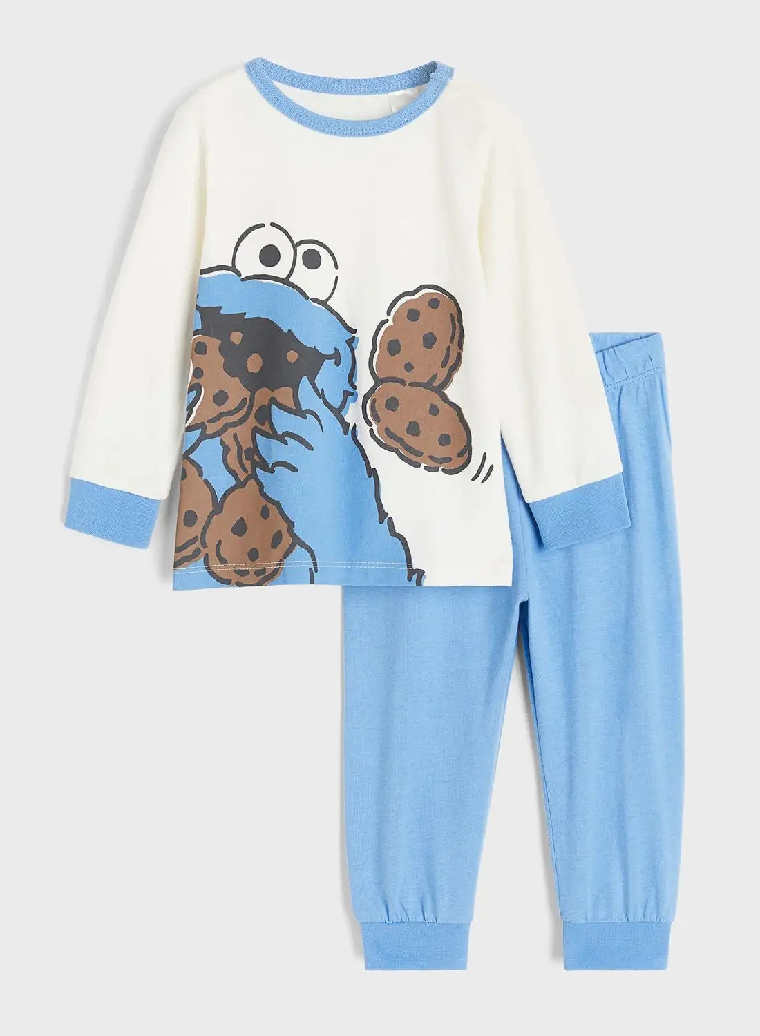 H&M Kids Crew Neck T-Shirt & Pyjama Set