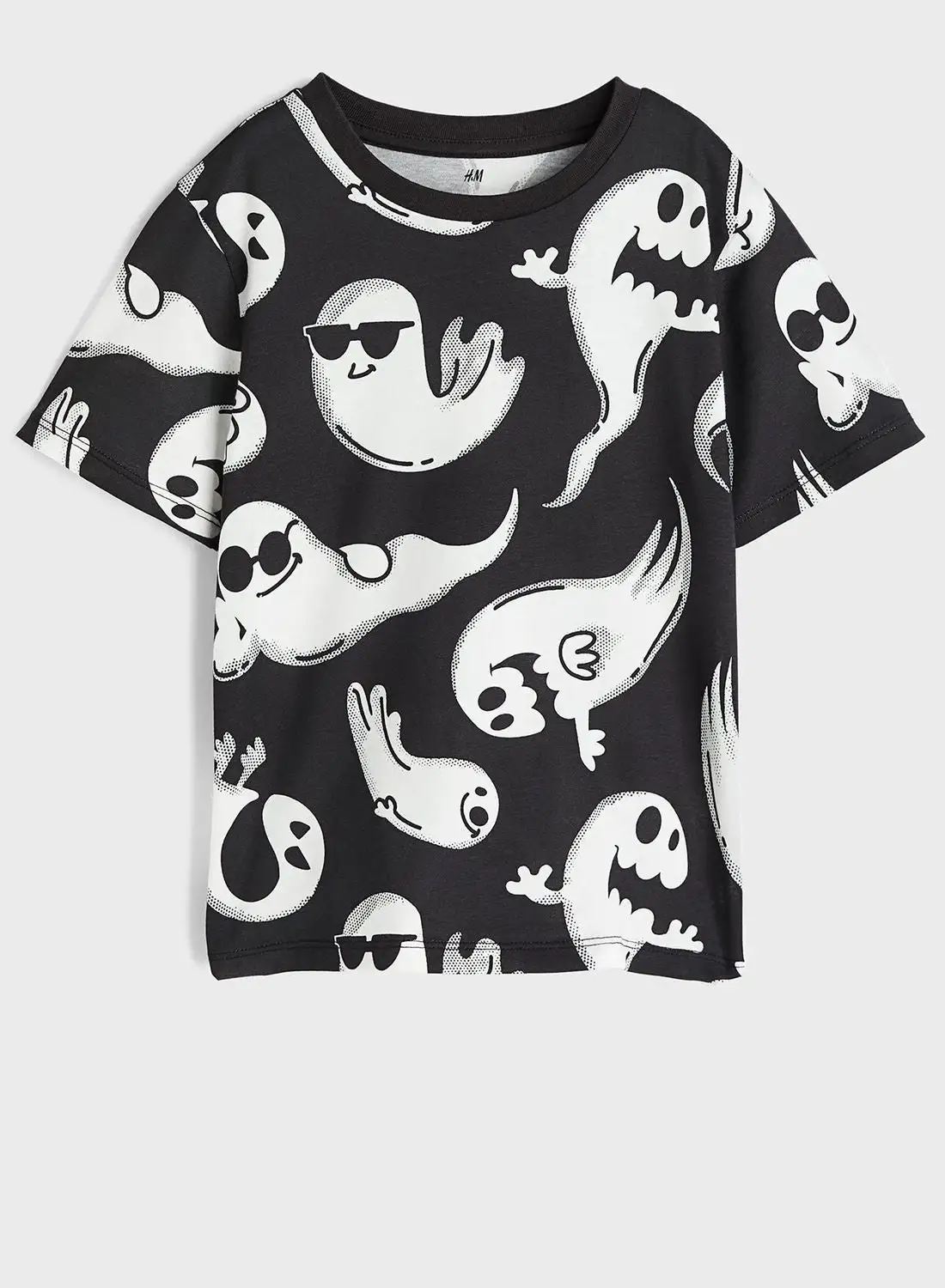 H&M Kids Round Neck Printed T-Shirt