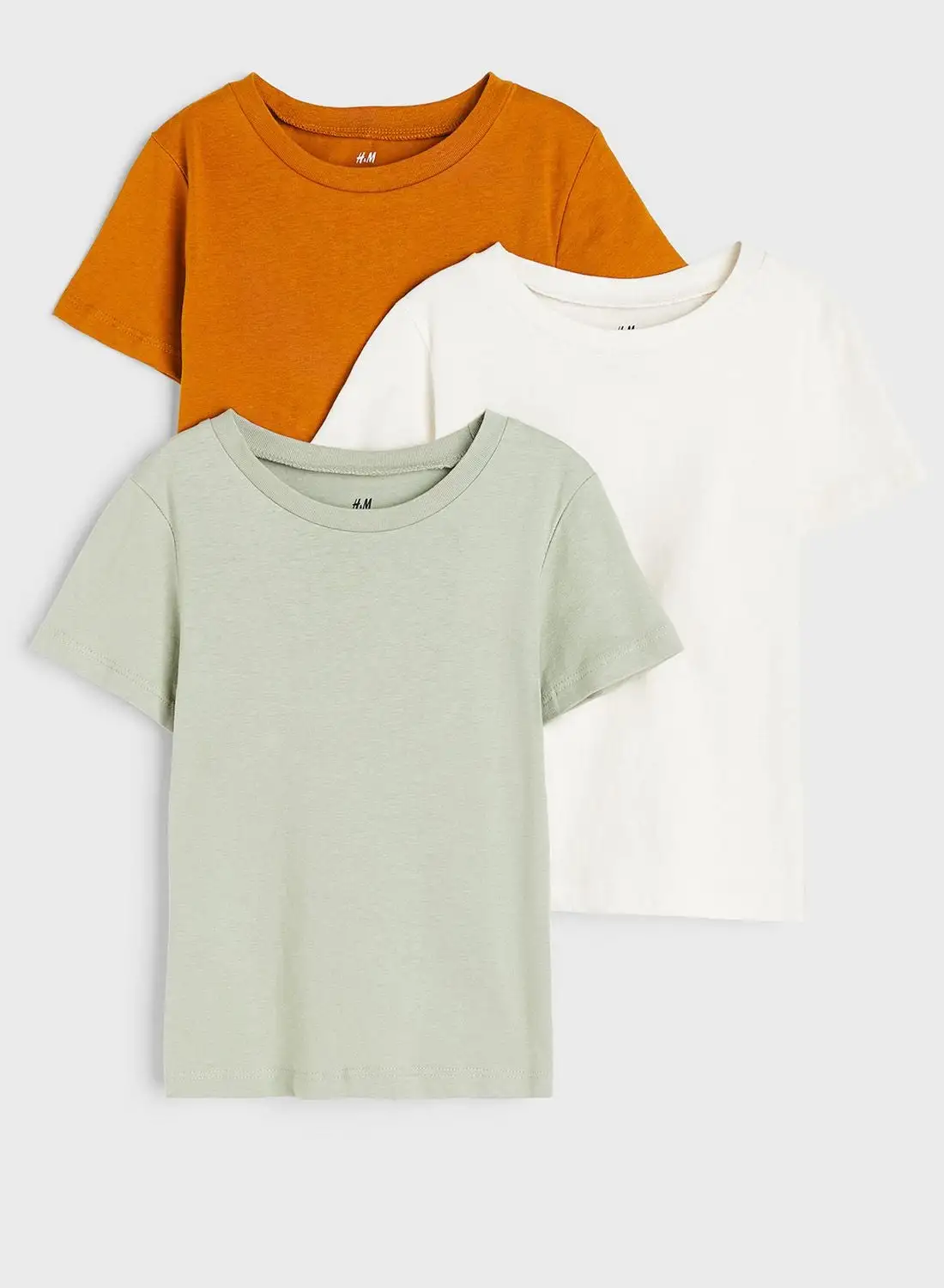 H&M Kids 3-Pack Cotton T-Shirts