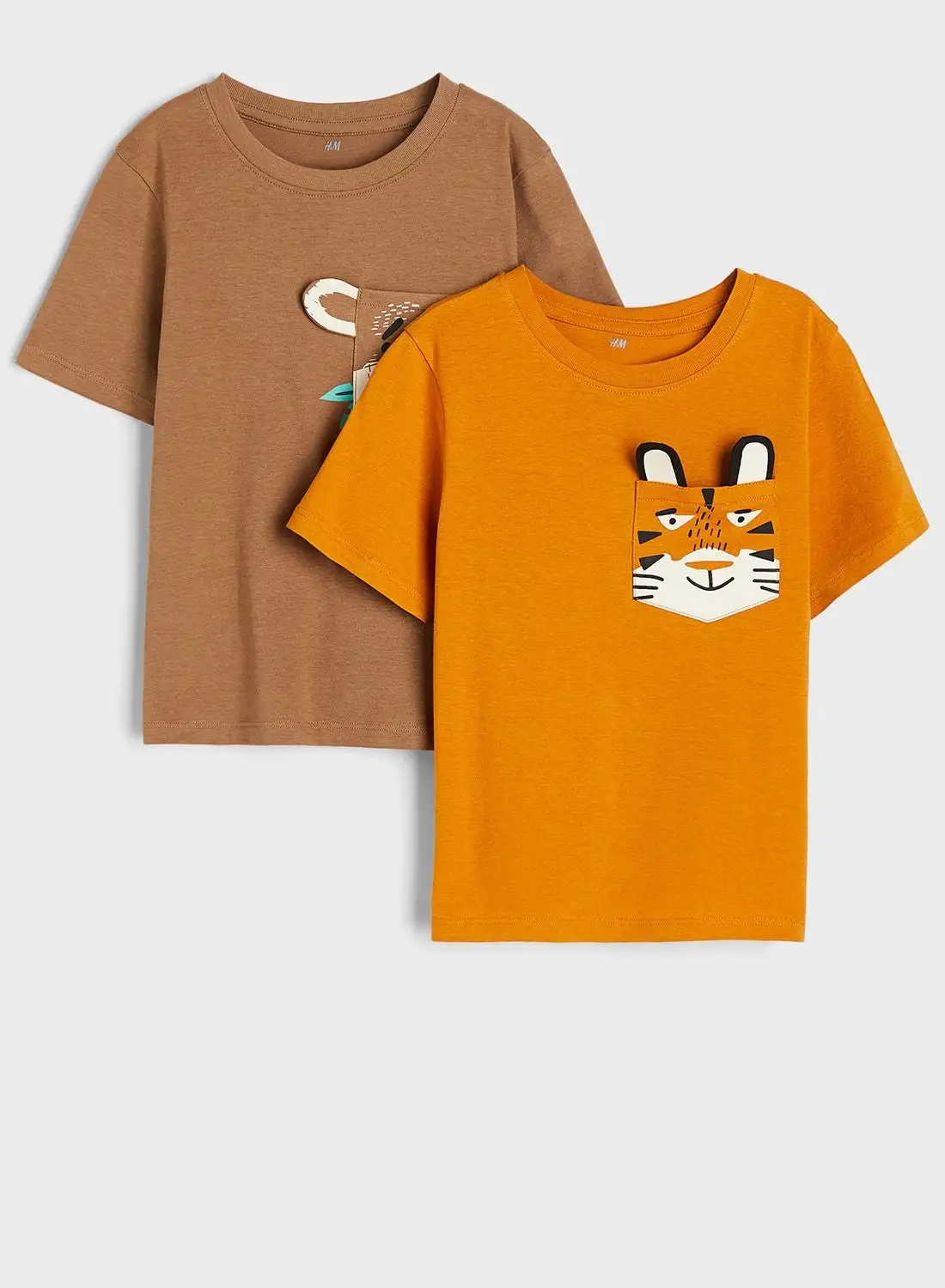 H&M Kids 2-Pack Interactive Detail T-Shirts