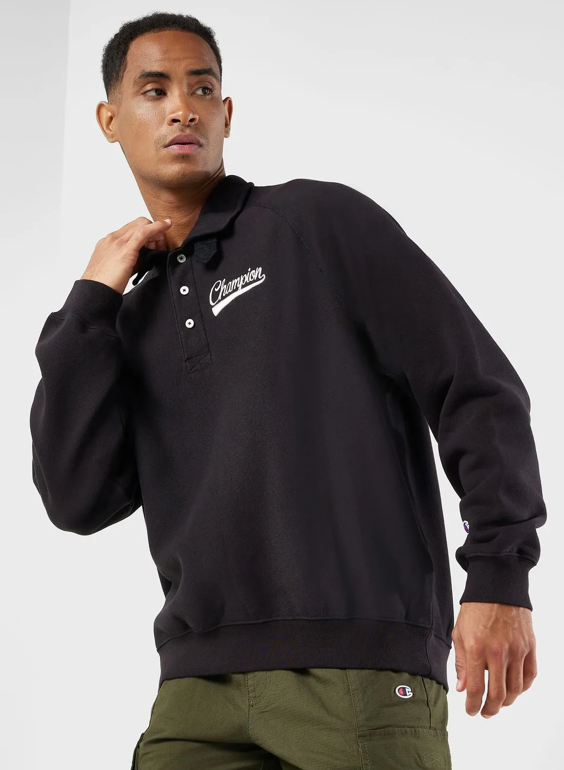 Champion Polo Sweatshirt