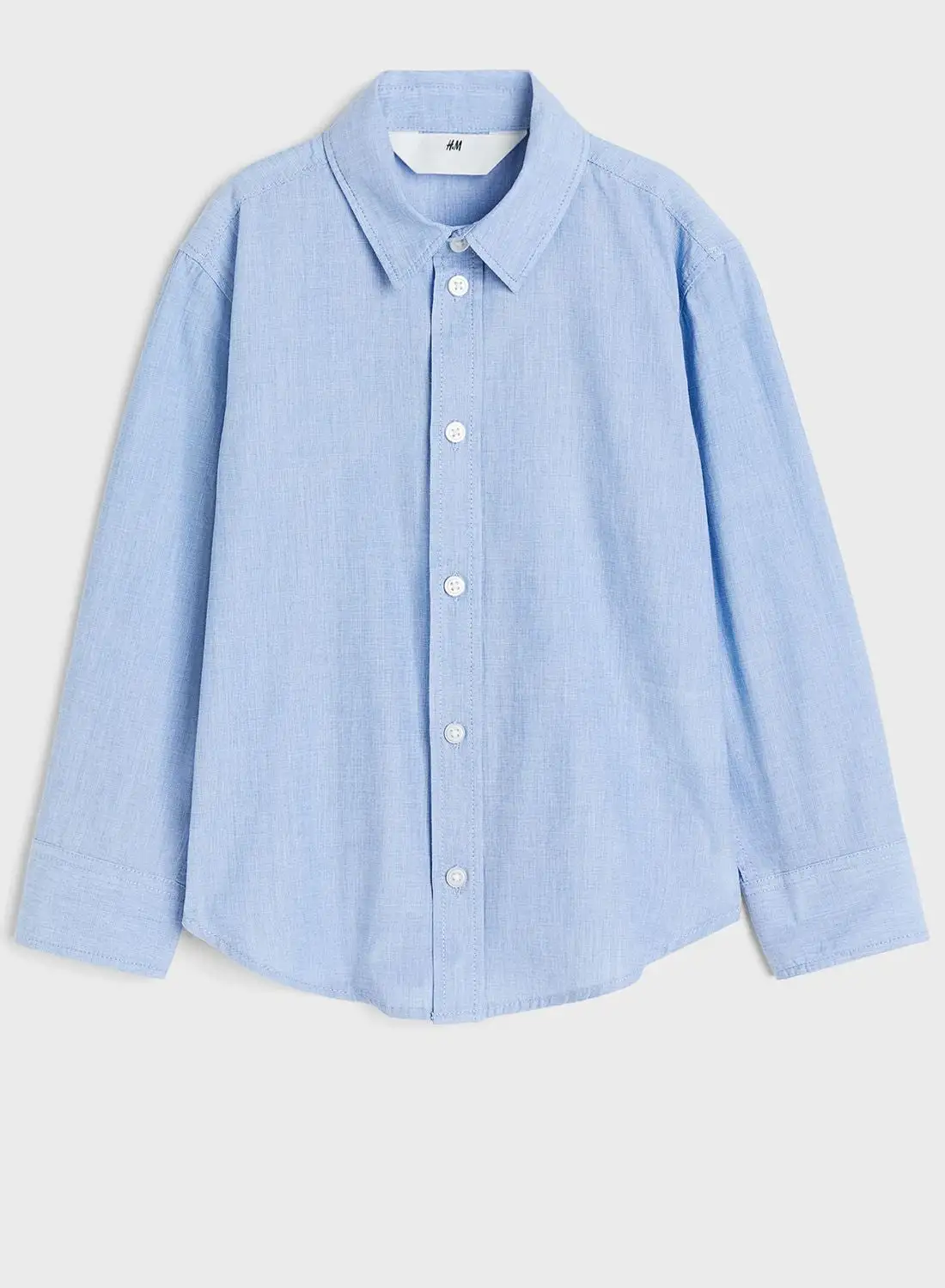 H&M Kids Long-Sleeved Cotton Shirt