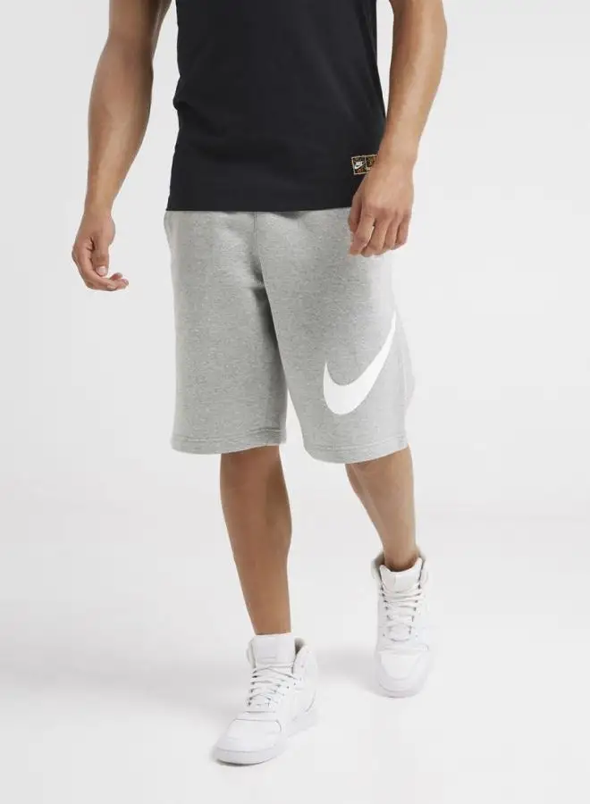 Nike Drawstring Shorts Grey/White