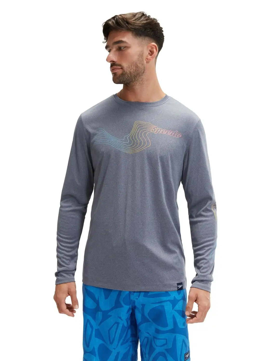 speedo Printed Swim T-Shirt
