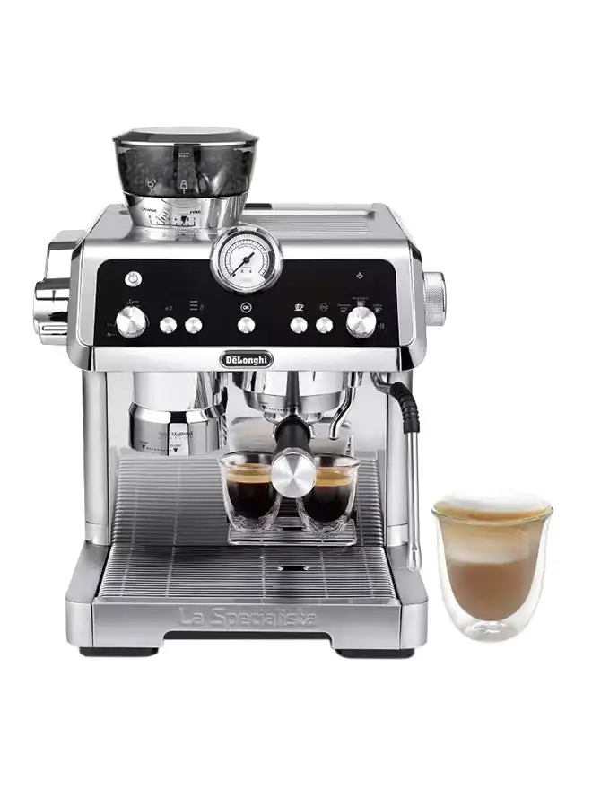 ماكينة صنع القهوة ديلونجي لا سبيشاليستا بريستيجيو 2 لتر 1450 وات EC9355.M ستانلس ستيل