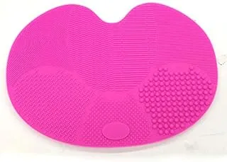 Silicon makeup brush cleaning mat