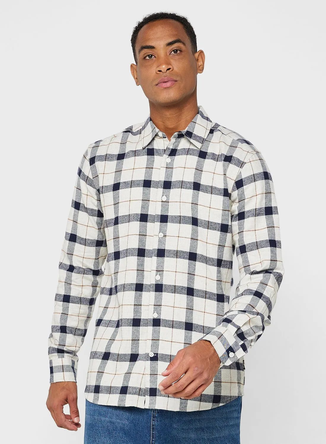 Only & Sons Checked Regular Fit Shirt