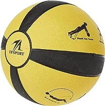 TA Sport MB6327 Medicine Ball 9 kg, Yellow