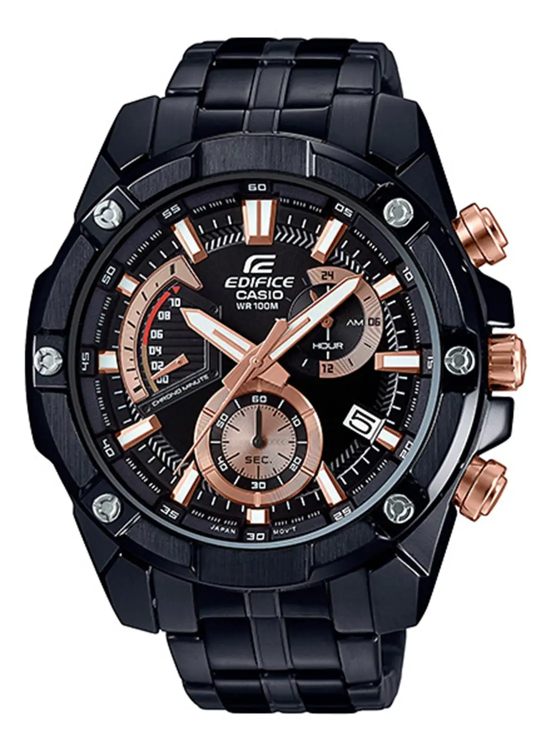 CASIO Men's Analog Stainless Steel Wrist Watch EFR-559DC-1AVUDF - 42 Mm