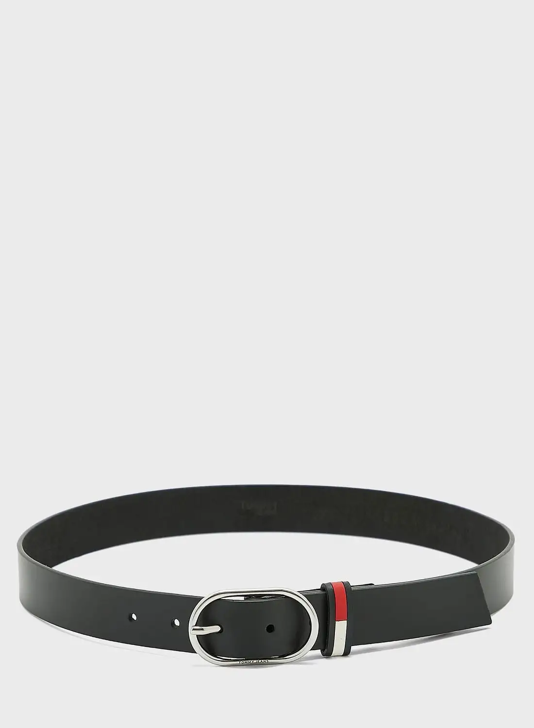 TOMMY JEANS Oval Buckle Allocated Hole Belt 3.0