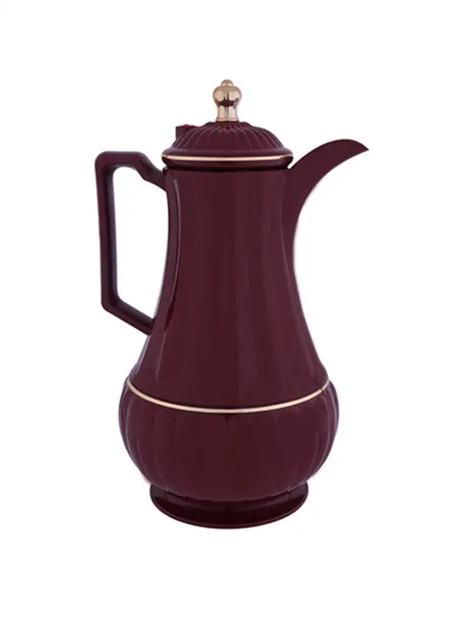 Flora Coffee And Tea Vacuum Flask Dark Red