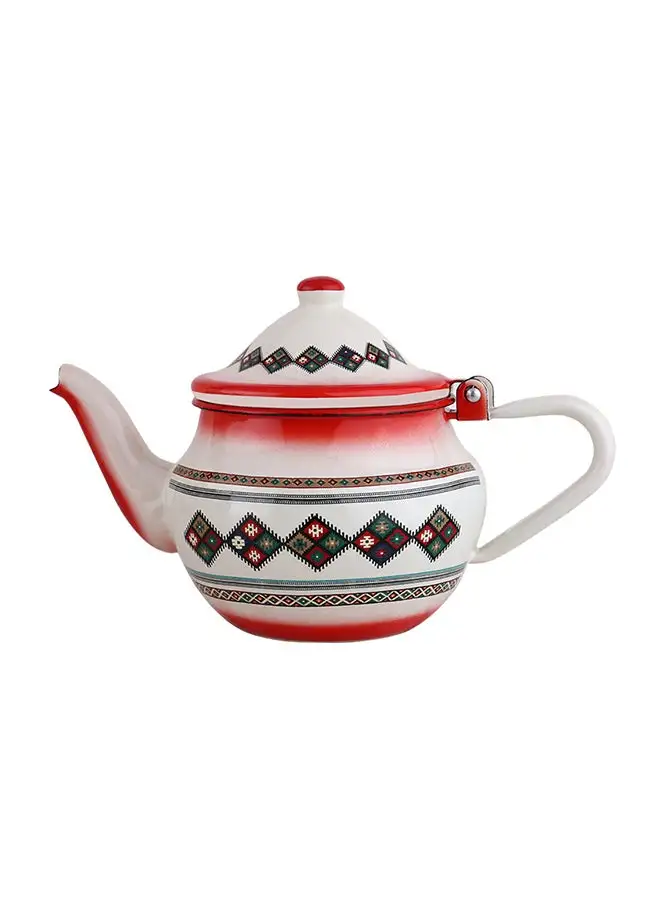 Alsaif Enamel Ware Tea Pot Multicolour 12cm