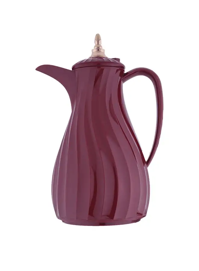 Flora Coffee And Tea Vacuum Flask, 0.75L Dark Red