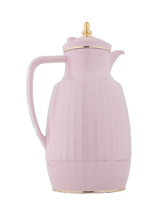 Flora Coffee And Tea Vacuum Flask Light Pink/Gold