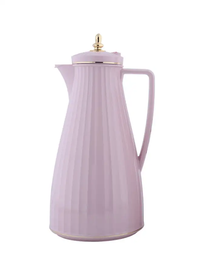 Flora Coffee And Tea Vacuum Flask Light Pink/Gold