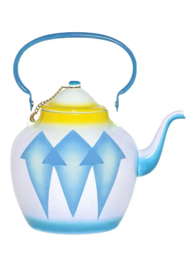 Alsaif Enamel Ware Arabian Tea Kettle Multicolour