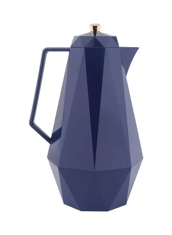 Flora Coffee And Tea Vacuum Flask, 1.2L Navy Blue