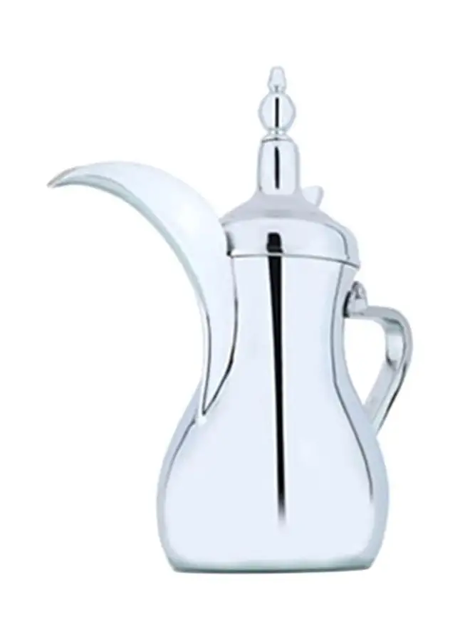 Alsaif Stainless Steel Arabic Coffee Dallah Flask Chrome