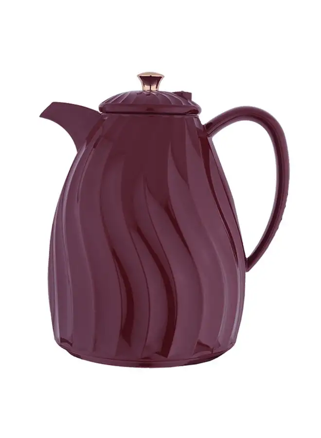 Flora Coffee And Tea Vacuum Flask, 1L Dark Red