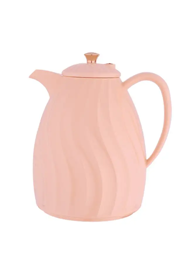 Flora Coffee And Tea Vacuum Flask, 1L Orange Pink