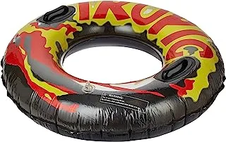 Leader Sport 7104 Flame Swimming Ring with Handle, 36 inch Size