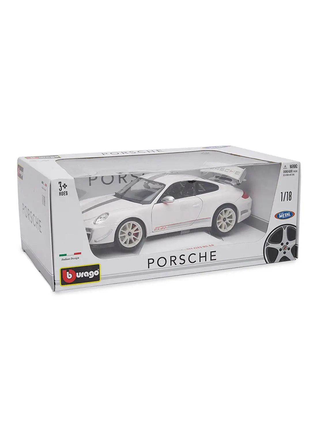 Bburago Porsche GT3 RS 4.0 1:18