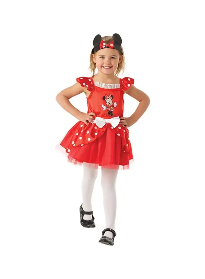 RUBIE'S Minnie Mouse Ballerina Red Tod
