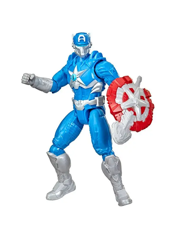 MARVEL Avengers Mech Strike Monster Hunters Captain America Toy 6-Inch