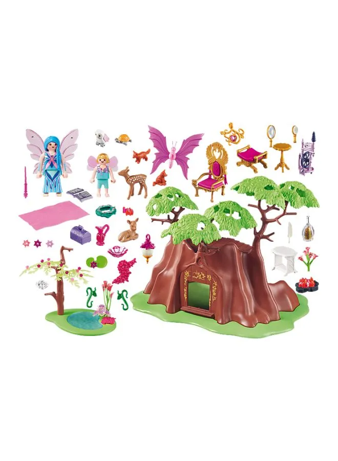 Playmobil 123-Piece Fairy Forest House Playset 70001 6.1x11.18x15.16inch