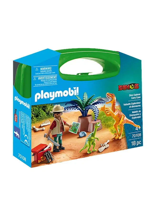 Playmobil Dino Explorer Carry Case Playset