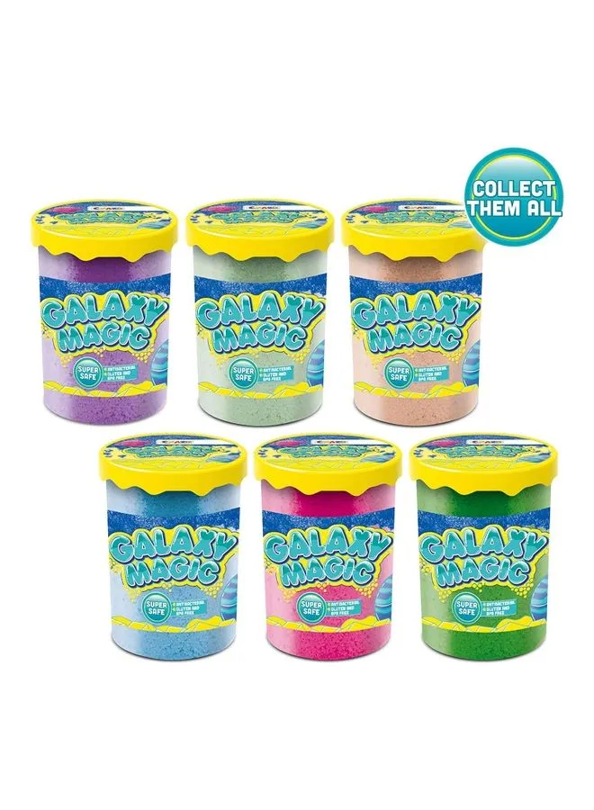 CRAZE Galaxy Magic - Canned Modeling Clay With Melted Effect Assorted - Style May Vary