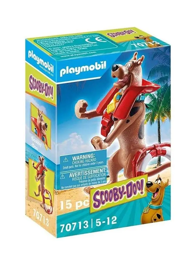 Playmobil Scooby Doo! Collectible Lifeguard Figure 10cm