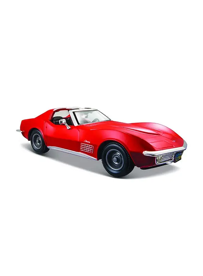 Maisto 1:24 Special Edition 1970 Chevrol Corvette Stingray Red Officially Licensed Diecast Metal Models